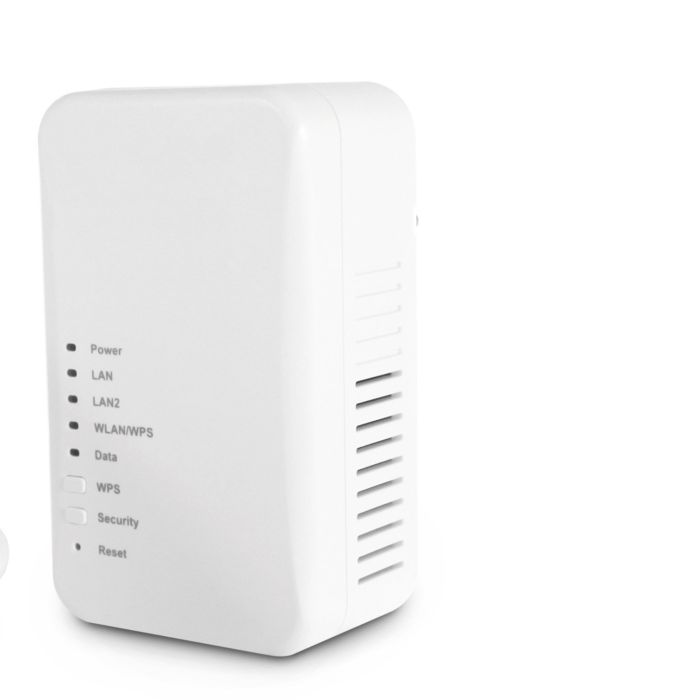 Ethernet Powerline-Adapter mit WiFi-Access-Point