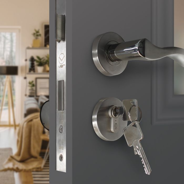 Extel Lock Smart Lock Set + Zylinder 40/40 mm + Funk-Tastatur + 2 zusätzliche Schlüsselkarten