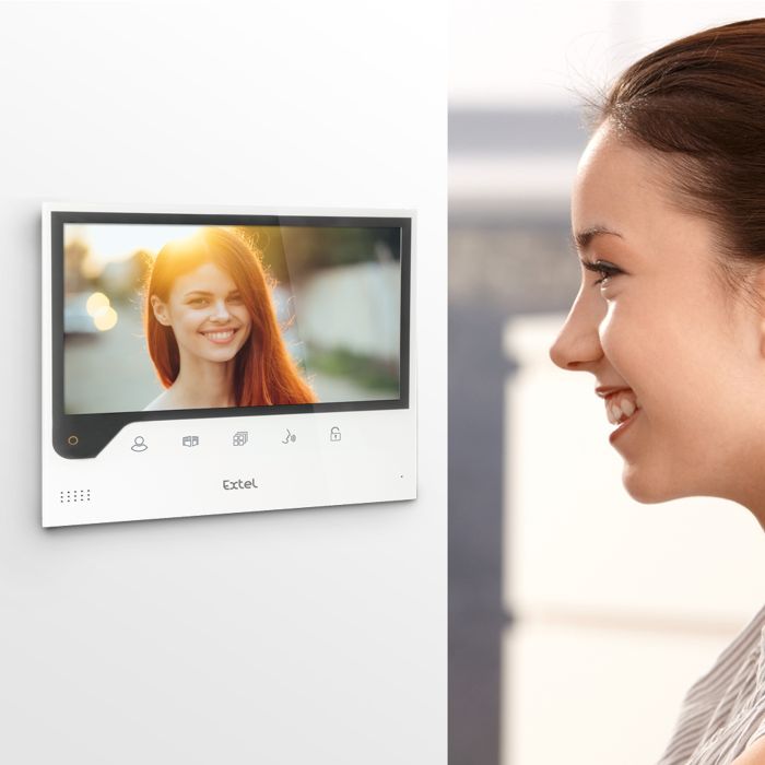 7-Zoll-Video-Gegensprechanlage, die mit Ihrem Smartphone verbunden ist - Connect - Extel