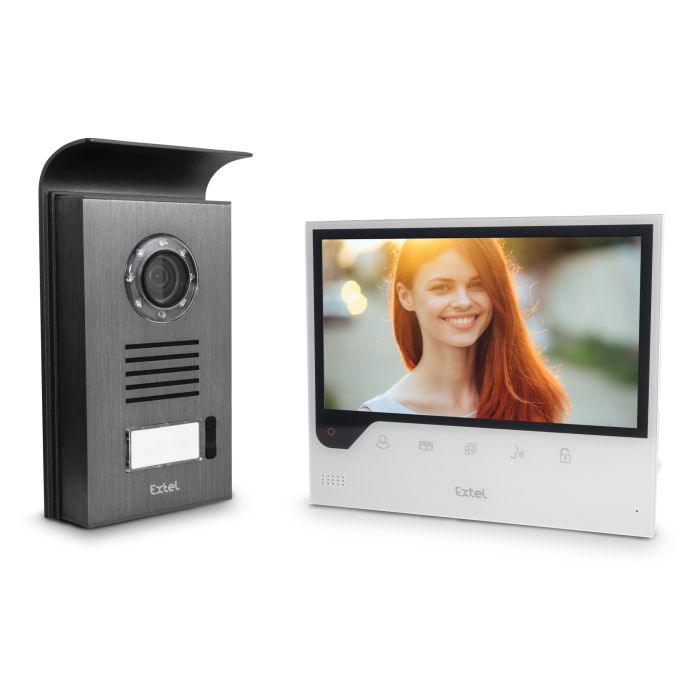 7-Zoll-Video-Gegensprechanlage, die mit Ihrem Smartphone verbunden ist - Connect - Extel