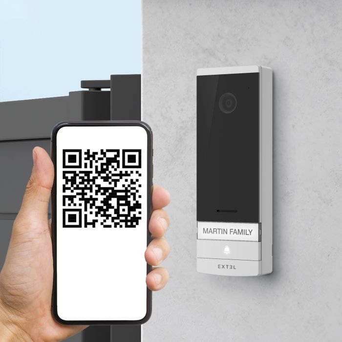 Schnurgebundenes und verbundenes Bildtelefon mit QR Code - Connect 2 - Extel - 720324