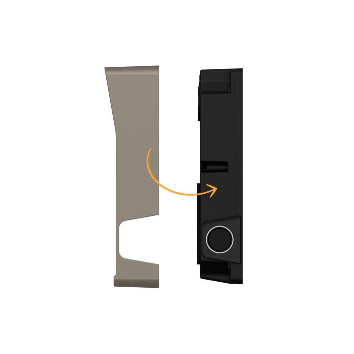 Titangraue Schale für Digital Connect Türstation - Extel - 720341