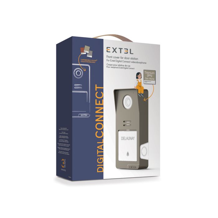 Titangraue Schale für Digital Connect Türstation - Extel - 720341