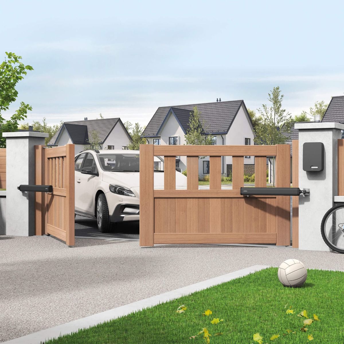 Ihr Tor motorisieren, um Zeit und Komfort zu sparen