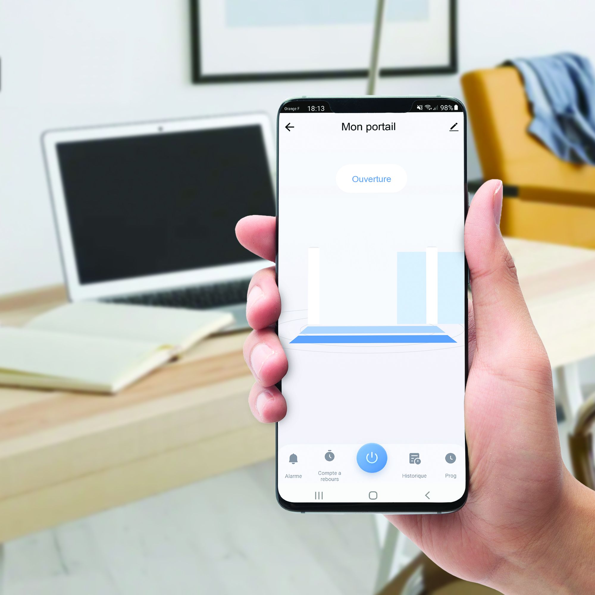 Kontrollieren Sie den Zugang zu Ihrem Haus über Ihr Smartphone