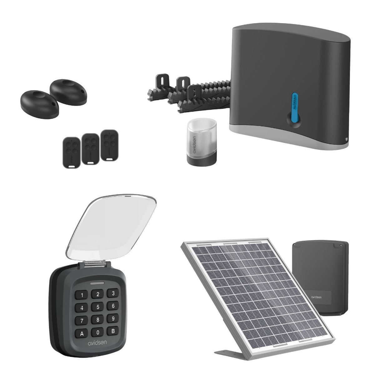 Das komplette Solar-Set für Ihren schiebetorantrieb