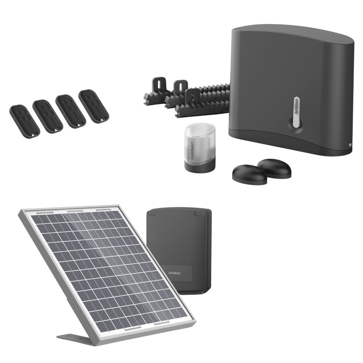 Dieses Solar-Set Avidsen Zenia 250 besteht aus