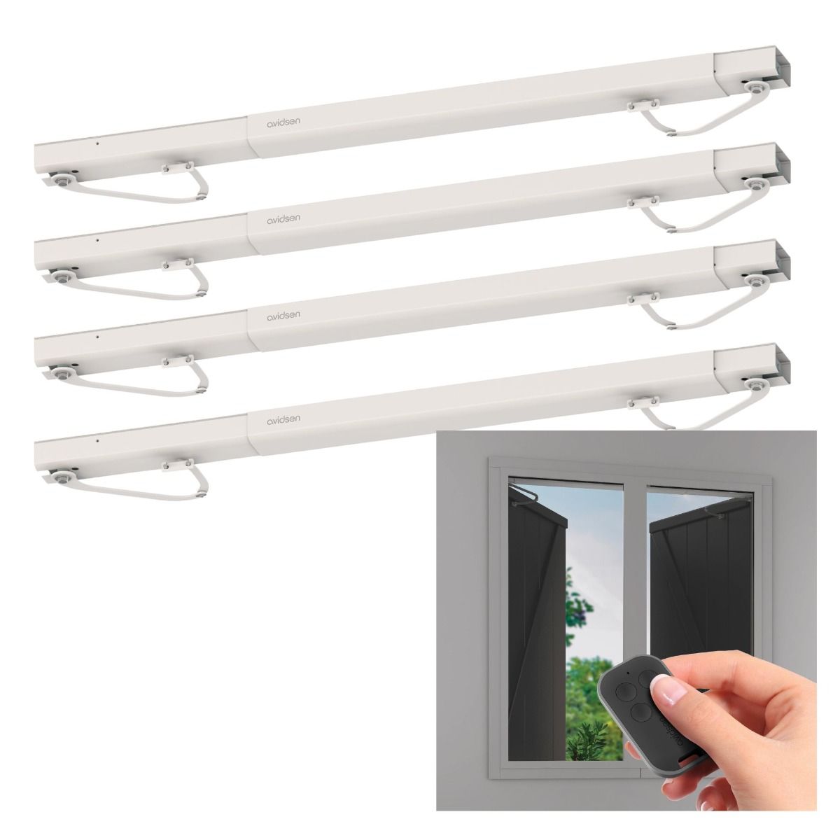 Set 4 zur Automatisierung von 2 Fenstern