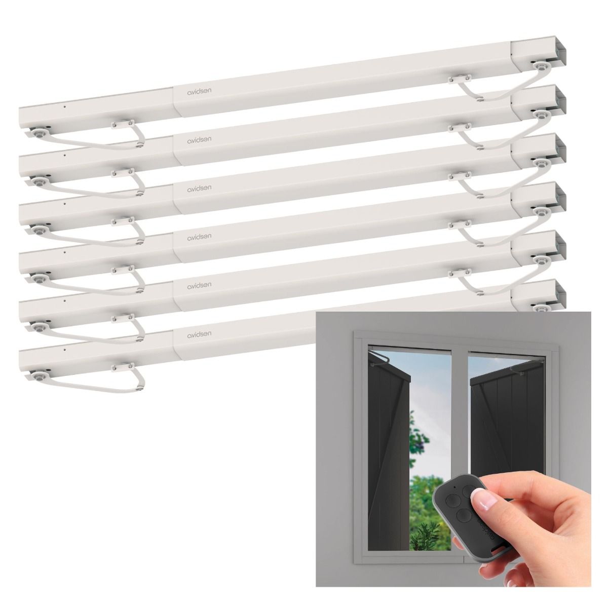 Set 6 zur Automatisierung von 2 Fenstern