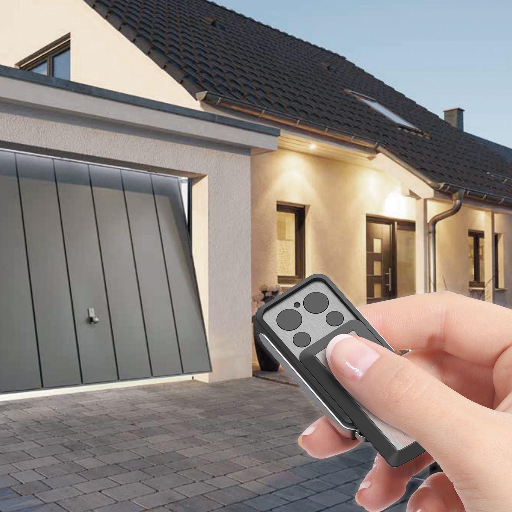 Erhöhte Sicherheit beim Zugang zum Haus