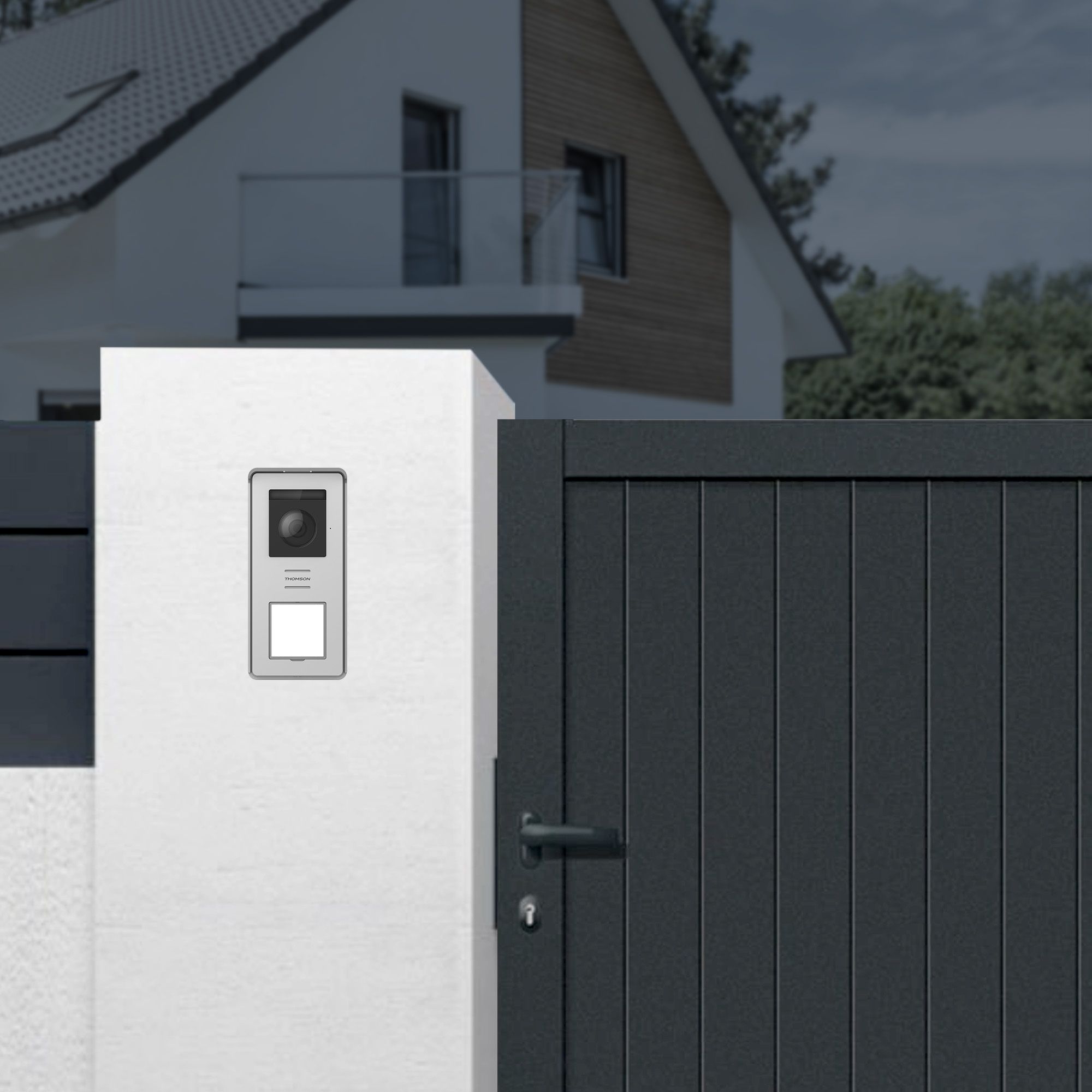 Ein Türsprechanlage, das zu einem Überwachungsinstrument wird