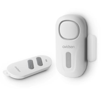 Mini-Alarm mit Fernbedienung Small Doorguard Control 120 dB Sirene - Avidsen - 100022