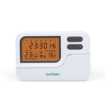 Verkabelter programmierbarer Thermostat für Heizung oder Klimaanlage - Avidsen - 103953