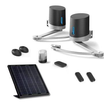 Motor für Flügeltore Avidsen ORANE SE + Solar Kit + 2 zusätzliche Fernbedienungen (3 insgesamt)