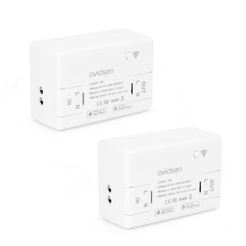 Set mit 2 verbundenen HomeControl-Steuerungsmodulen