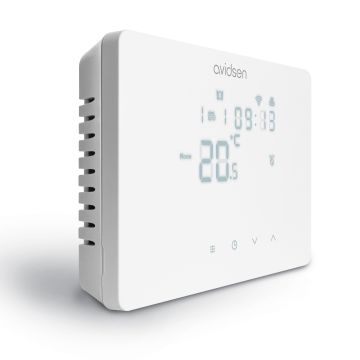 Verkabelter Wifi-Thermostat weiß - HomeTemp - Avidsen - 127072
