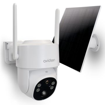 4G motorisierte Außenkamera 2,5 K 4 MP Überwachung 355° HomeCam SUN - 127162 - Avidsen