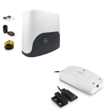 Motorisierungsset für Schiebetore + WLAN-Modul mit Smartphone-Anbindung