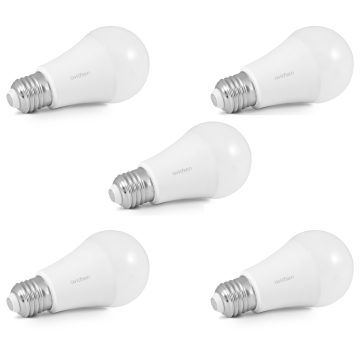 5er-Set Smart-Glühbirnen mit E27-Sockel – 9 W / 900 Lumen – Avidsen