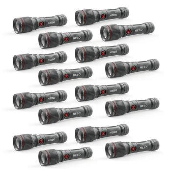 16er-Set wiederaufladbare Redline Flex-Taschenlampen – Nebo