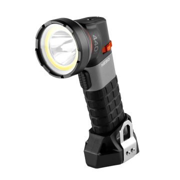 Wiederaufladbare Taschenlampe 500 Lumen 3 Leuchtmodi Luxtreme SL25R - NEBO - NEB-SPT-1004-G