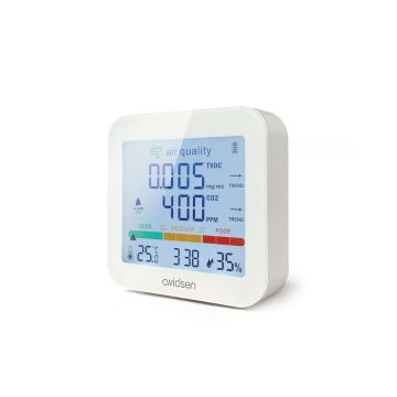 CO2- und VOC-Messstation für Raumluftqualität - Avidsen - 107258