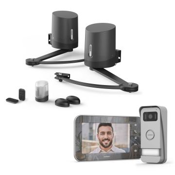 Motorkit für Flügeltore Avidsen ORANE510 bis zu 5m und 500kg + Videotelefon Maya