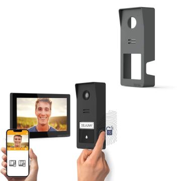 Drahtlose Gegensprechanlage Wave 3 + Graphit-Hülle