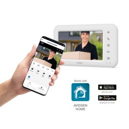 Verbundenes Videotelefon AvidsenHome - Elia Smart - Avidsen - 112292 Verbundenes Videotelefon AvidsenHome - Elia Smart - Avidsen - 112292